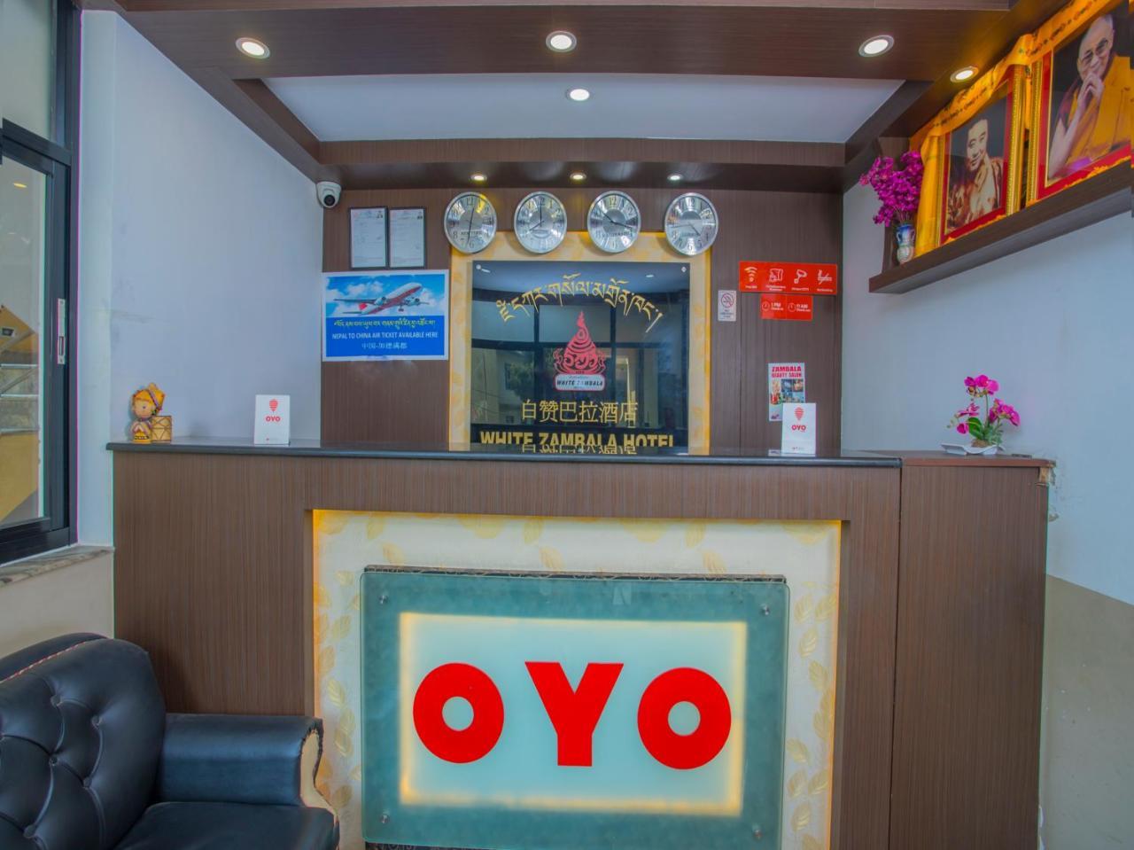 Oyo 255 White Zambala Hotel Kathmandu Buitenkant foto